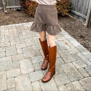 Tory Burch Leather Riding Boots